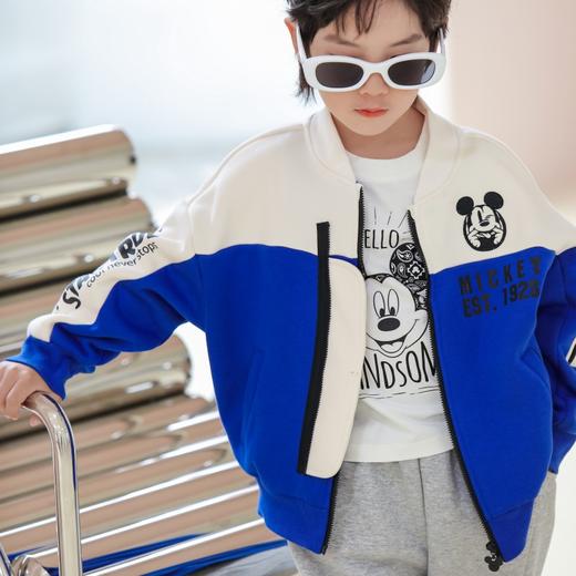 【商场同款】迪士尼男童秋季保暖前开外套234DS1224 商品图1