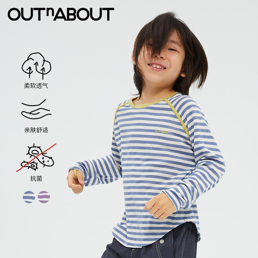 OUTnABOUT出门走走 24AW 天丝美利奴羊毛针织长袖T恤 商品图0