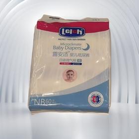 露安适婴儿乐享甜睡纸尿裤NB码 60片/包