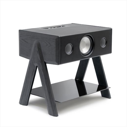 【LBC乐伯盒】CUBE法国蓝牙音箱La Boite concept边桌家用高-CUBE LW 皮革黑 商品图0