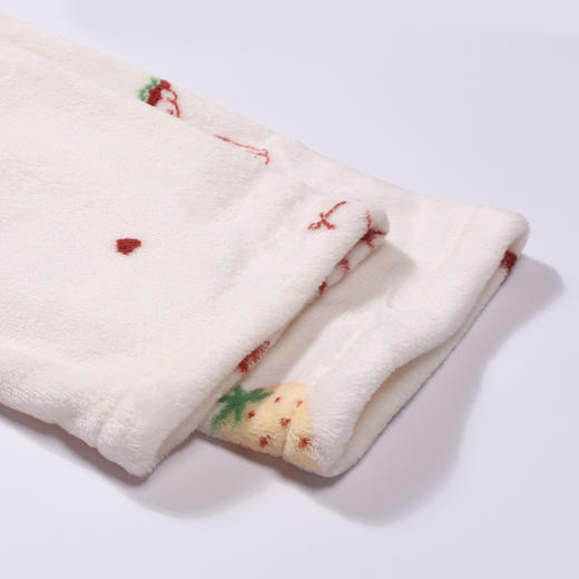 都市丽人睡衣超值精选长袖家居服双面法兰绒厚女士法兰绒套装LHT2J9 商品图8