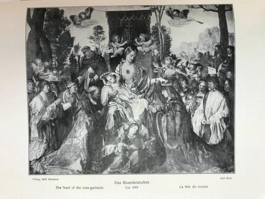 【德语】含藏书票！约19世纪后期 丢勒铜版与木版画集 473幅插图 漆布精装16开 商品图14