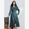 经典复古水洗牛仔连衣裙女早春翻领长袖连衣裙衬衫裙V3342394 商品缩略图3
