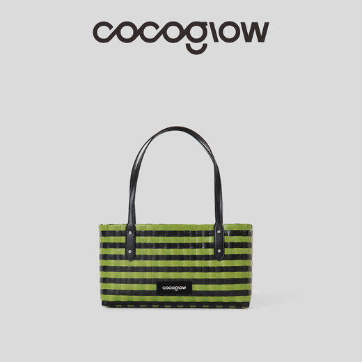 cocoglow 波士顿大号全系列手工编织手提包秋季腋下包 商品图3