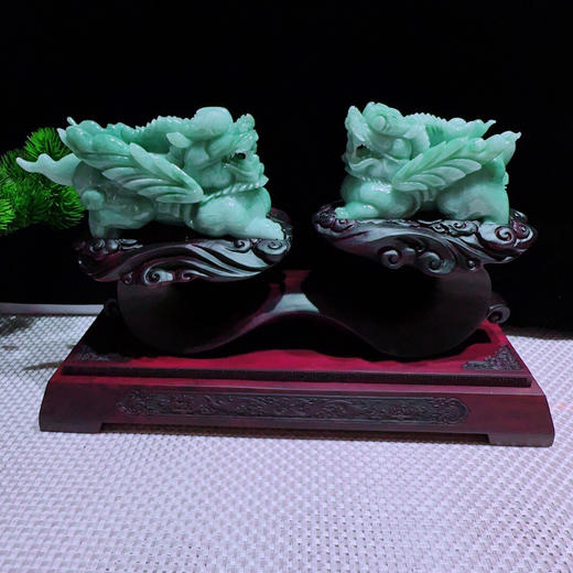 620261翡翠摆件【飞天霸王貔貅】 商品图4