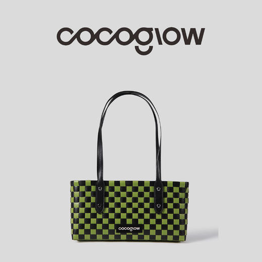 cocoglow 波士顿系列小号手工编织手提包秋季腋下包 商品图3