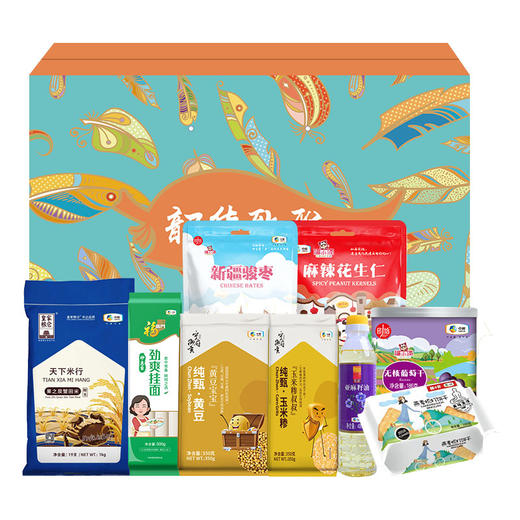 【中粮】韶华雅致 民生大礼包 米面粮油杂粮 商品图0