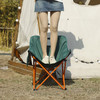 【一秒折叠，户外折叠休闲椅】户外露营折叠椅便携月亮椅，无需安装展开即可立即使用，野营沙滩美术椅钓鱼凳子圆弧休闲靠背椅QQ 商品缩略图3