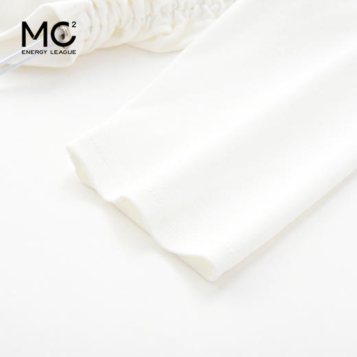 mc2圆领中袖T恤+工装裤两件套女2024春秋新款帅气工装风舒适套装 商品图2