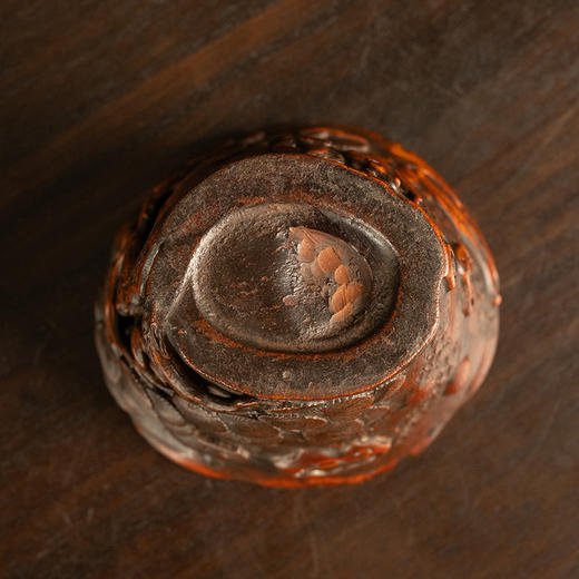 清 竹雕松鹿图爵杯 商品图3