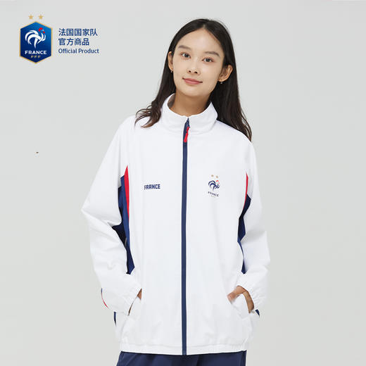 【官方正版】法国国 家队丨户外三色拼接夹克足球迷 商品图0