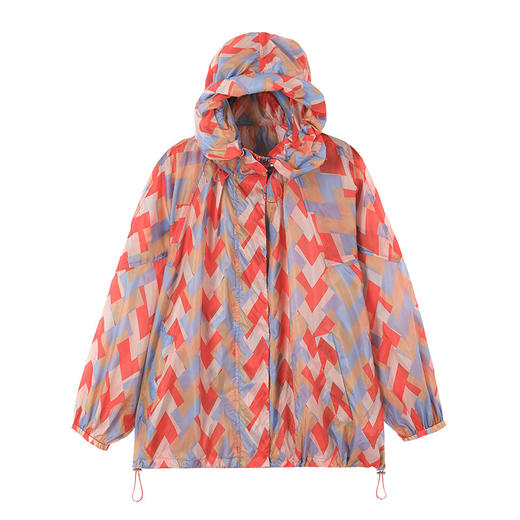 带帽防晒衣洋气宽松防晒薄外套防嗮服KKXX8630 商品图1