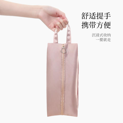 【不再杂乱，便携旅行贴身衣物收纳袋】旅行沉浸式收纳文胸内衣袜子收纳袋，舒适提手携带方便易分类，衣物整理袋杂物包内裤袜子旅游收纳包 商品图4