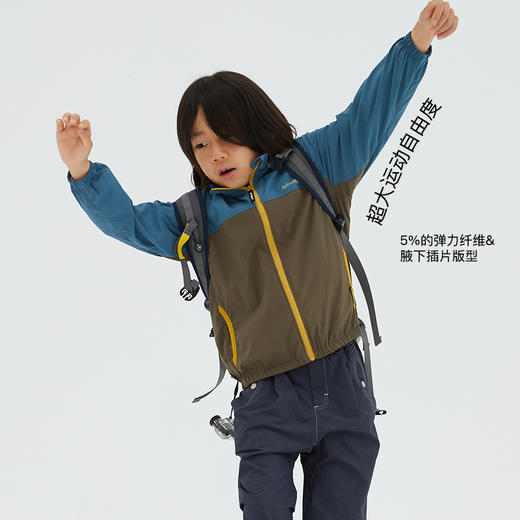 OUTnABOUT出门走走 24AW 儿童三防轻便耐磨尼龙外套 商品图1