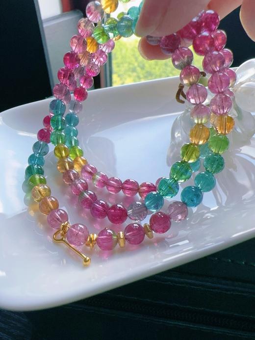 29.63g 5.5mm 碧玺手链 商品图0