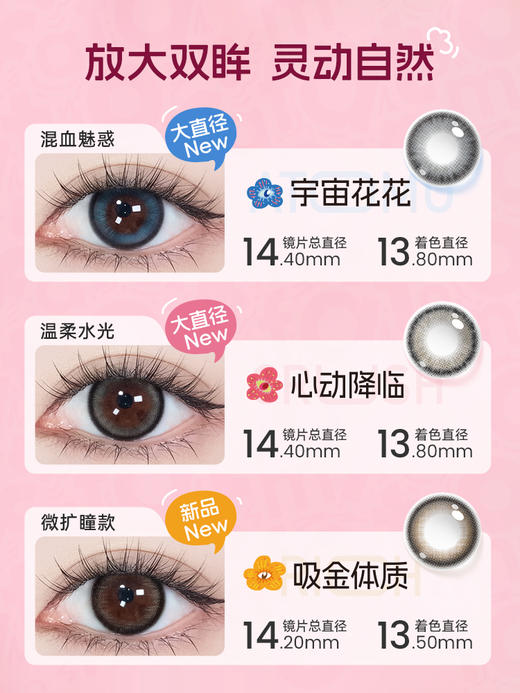 【彩瞳】海昌异想Artist日抛10片-灵感磁场 商品图4