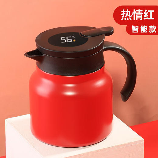 【自营】维米仕（vimees）智能温显焖茶壶焖烧杯800ml 红色VM-H051 商品图5
