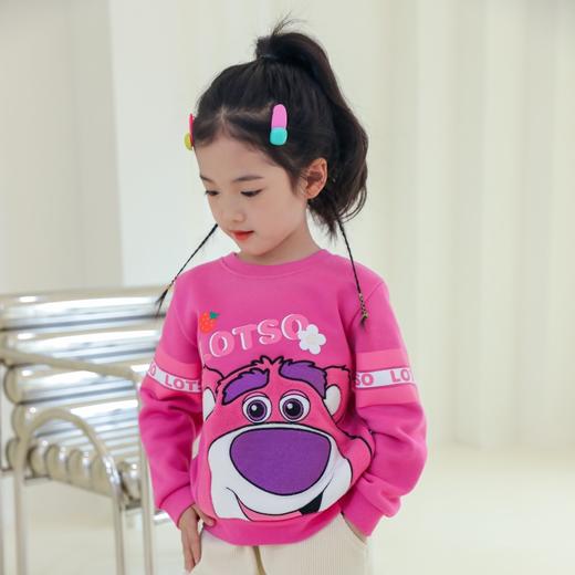 【商场同款】迪士尼女童秋季保暖套头卫衣234DS1196 商品图4