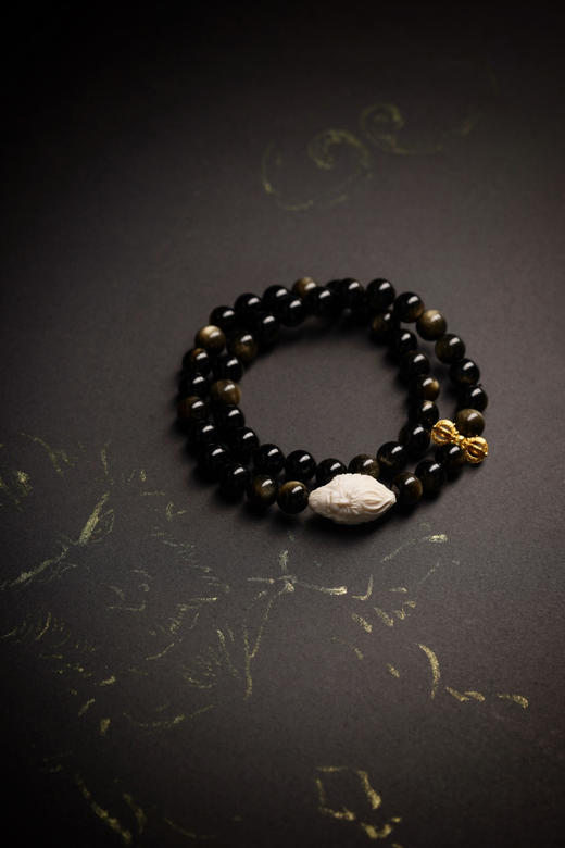 悟空黑曜石手链 商品图0