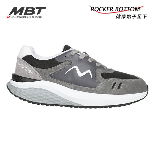 MBT足健康男厚底休闲通勤鞋 足弓支撑 缓震 耐磨 牛皮 SOHO1996 商品图9