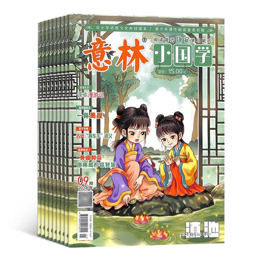 意林小国学 1年共12期 中考阅读作文指导宝库、中小学图书馆装备推荐期刊 商品图3