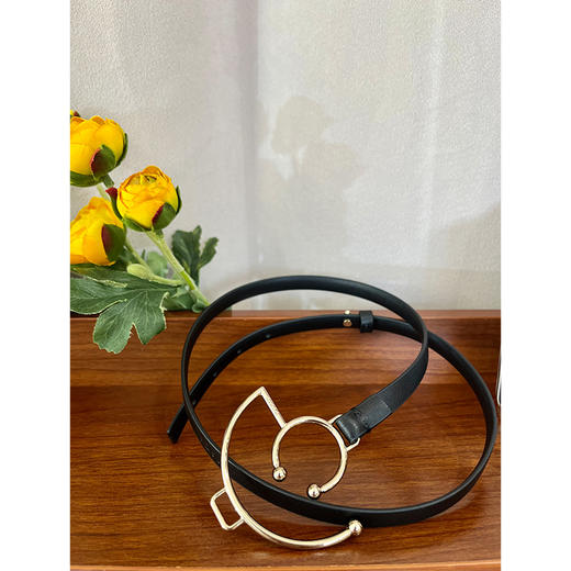 【活动商品，不退不换】轻奢风 经典持久 意大利g*ada腰带 头层牛皮 皮质细腻 精致秀气 时尚佰搭 商品图6