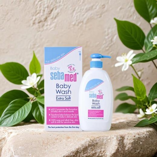 施巴婴儿洁肤浴露 400ml/瓶 商品图0