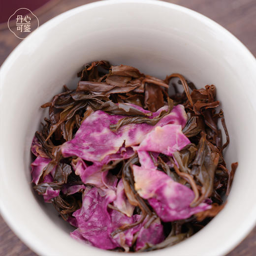 丹心可鉴玫瑰红茶小种红茶墨红玫瑰一罐50g 商品图2