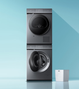 【小米】米家洗烘套装 10kg+10kg 热泵烘干机加滚筒洗衣机