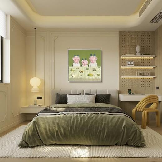 绿格子-杨媛媛版画 商品图5