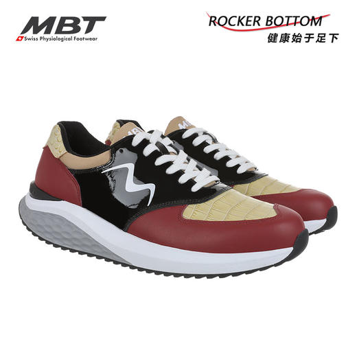 MBT足健康鞋男厚底休闲通勤鞋 纠正走路姿势 缓震 增高 牛皮MAFI 商品图5