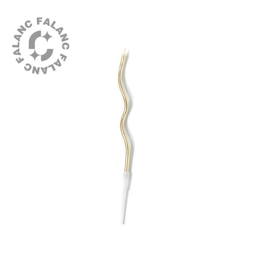 【扭扭金色蜡烛一套6根】（配件不单独出售） 商品图2