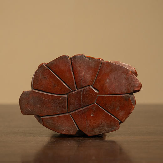 清 黄杨木雕渔翁人物摆件 商品图4