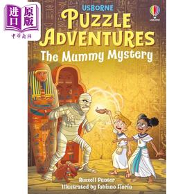 【中商原版】解谜冒险书 木乃伊之谜 Puzzle Adventures The Mummy Mystery 英文原版 儿童推理探险故事 奇幻冒险 进口童书