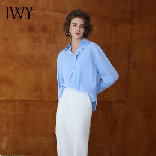 IWY/蓝色衬衫B14231 商品图3