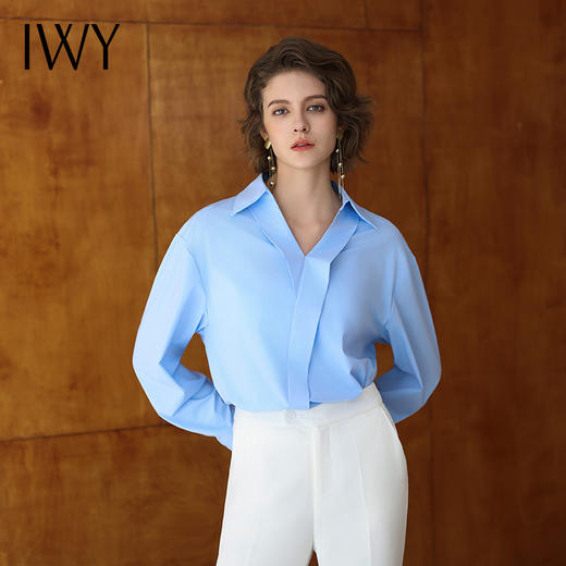 IWY/蓝色衬衫B14231 商品图4