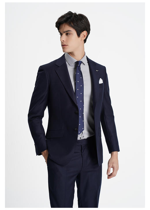 callisto藏青色绵羊毛西服 商品图2