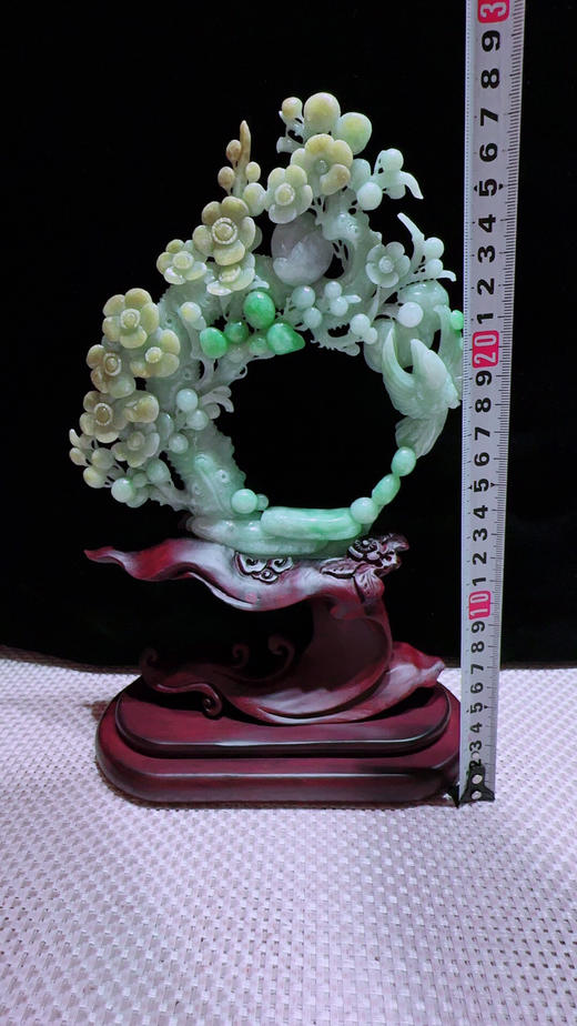 620257翡翠摆件【喜上眉梢】 商品图2