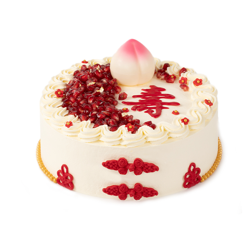 红宝石寿桃  Pomegranate Cake