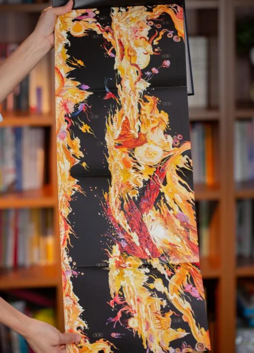 《山海经》（精装）（焕彩光华版）附赠：740mm长的神怪别册 商品图2