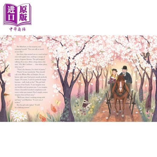 【中商原版】绿山墙的安妮 Anne of Green Gables 英文原版 儿童插图文学 章节故事书 经典童话童书读物 精装 进口图书 5岁+ 商品图4
