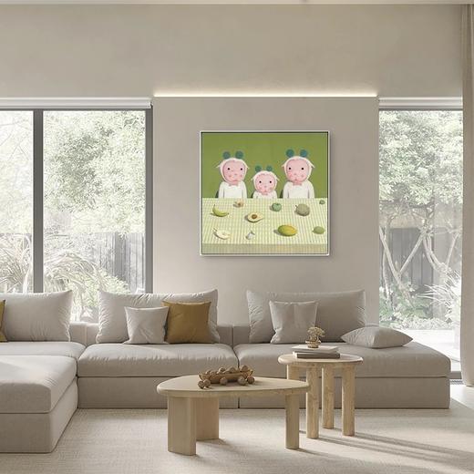 绿格子-杨媛媛版画 商品图1