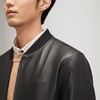【绵羊皮】柒牌连帽皮衣男士秋冬新款时尚休闲中青年黑色真皮外套	129J70080 商品缩略图2