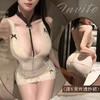 【霏慕】无菌免洗高阶尤物蕾丝透视诱惑包臀睡裙6108情趣内衣性感纯欲 商品缩略图4