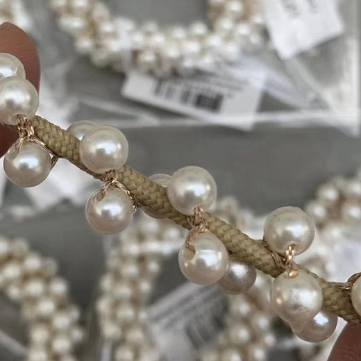 【毛晓彤同款】W网16美金！两个装哦~！超美精致温柔风珍珠发圈 商品图14