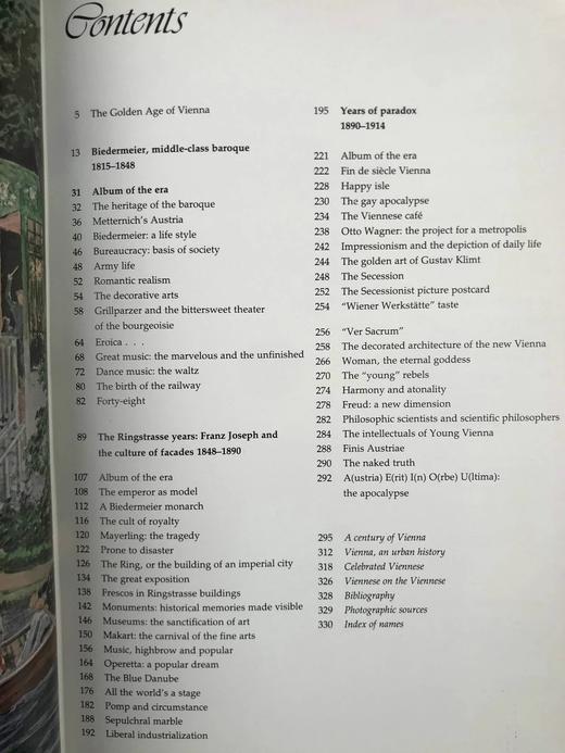 维也纳的黄金时代，1815-1914年 350余幅插图（155幅彩色） 精装大16开 商品图5