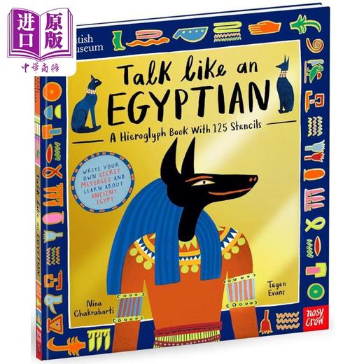 【中商原版】像埃及人一样说话 Talk Like an Egyptian 英文原版 儿童科普绘本 人文百科图画书 精装 进口儿童读物 7岁以上 商品图1