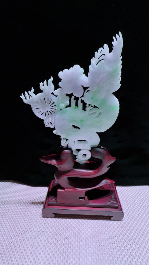 620350翡翠摆件【龙腾盛世】 商品图5