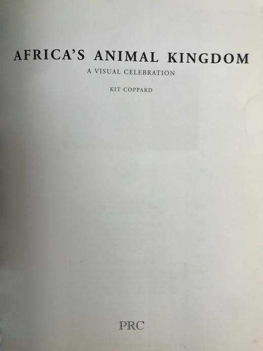 非洲动物王国图集 数百幅彩色插图 平装大16开 商品图3