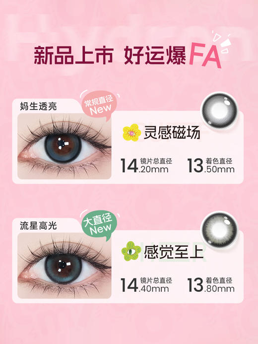 【彩瞳】海昌异想Artist日抛10片-灵感磁场 商品图3